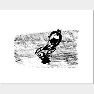 bmx racing Posters and Art